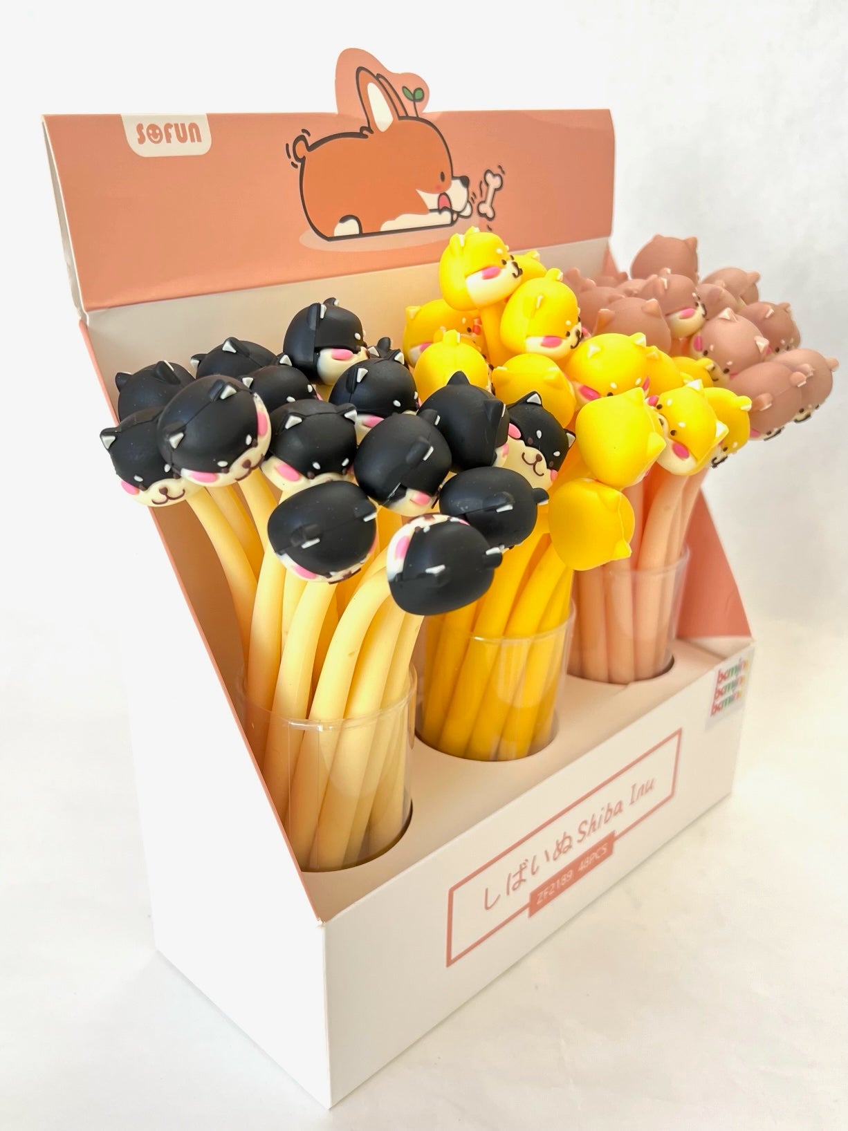 X 22445 SHIBA INU PUPPY WIGGLE GEL PEN-DISCONTINUED