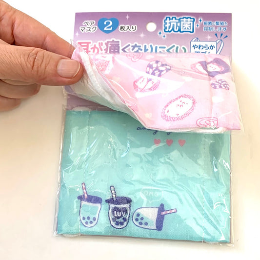 X 597708 Hedgehog & Boba 2 Face Mask Set CRUX-DISCONTINUED