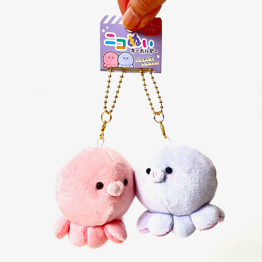 X 63313 CRUX OCTOPUS BUDDIES PLUSH CHARMS-DISCONTINUED
