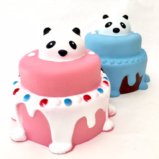 X 83254 PANDA CAKE SQUISHY-DISCONTINUED