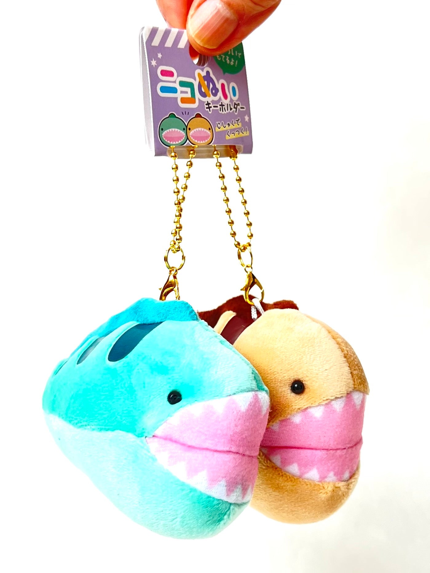 63314 CRUX EEL BUDDIES PLUSH CHARMS-3 Pairs