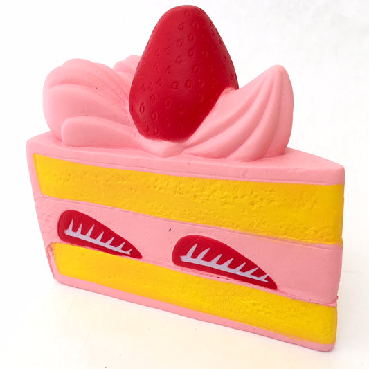 X 83252 JUMBO SLICED CAKE SQUISHY-DISCONTINUED