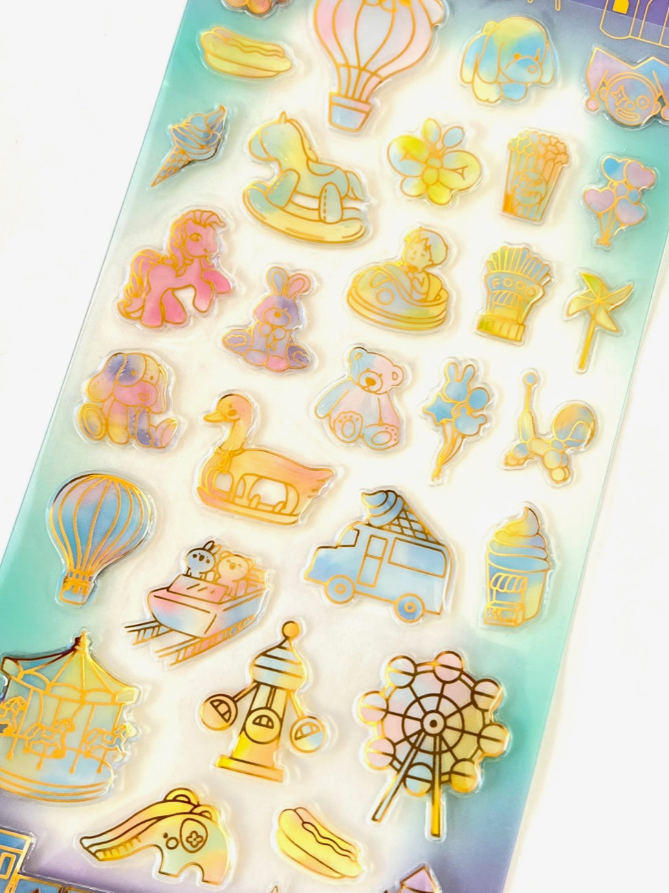 51060 PLAYGROUND CRYSTAL GEL STICKER-10