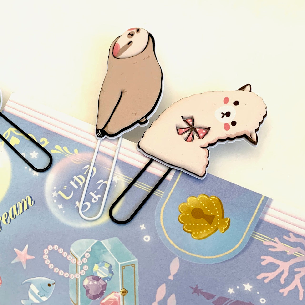 12806 LLAMA PUFFY CLIPS-2 CLIPS-10