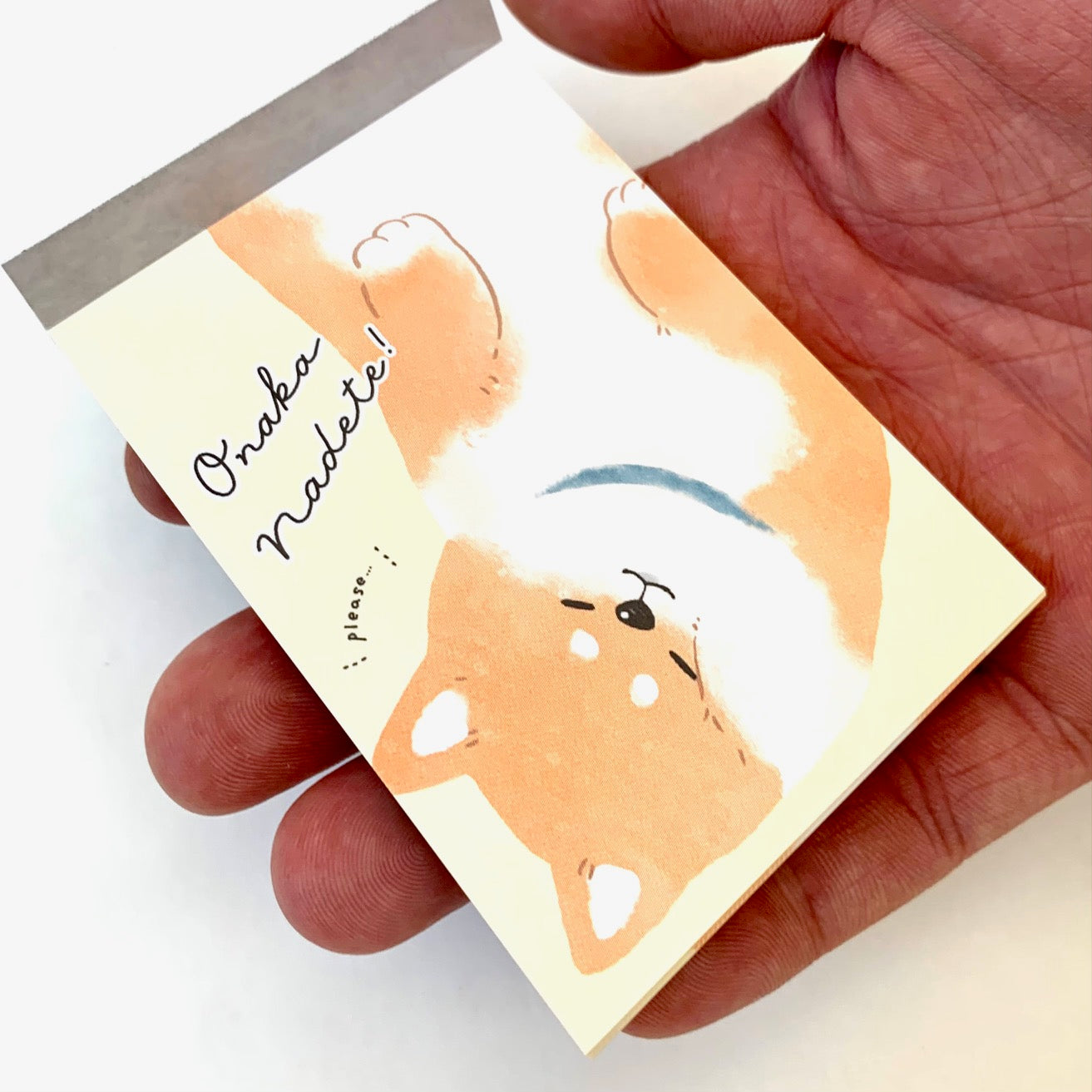 X 100077 Crux Akita Puppy Petit Notepad-DISCONTINUED