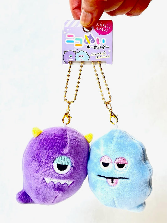 63302 CRUX ALIEN MONSTER BUDDIES PLUSH CHARMS-3 Pairs