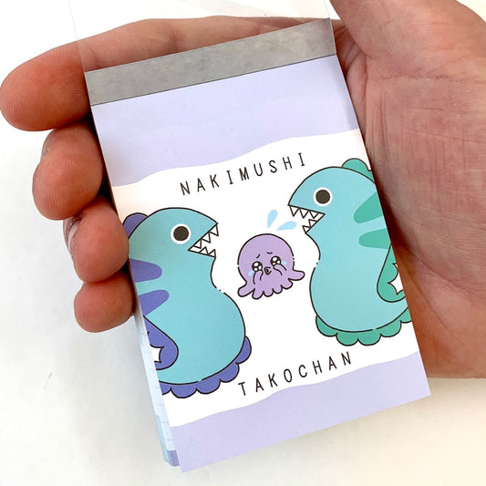 X 100960 Crux Octopus Takochan Petit Notepad-DISCONTINUED
