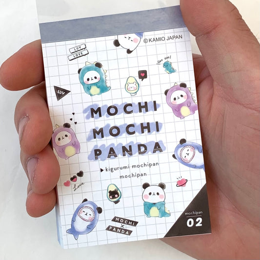 X 29007 CRUX Mochi Mochi Panda Petit Notepad-DISCONTINUED