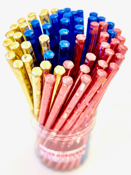 X 21208 COLOR HOLOGRAM HB PENCILS-DISCONTINUED