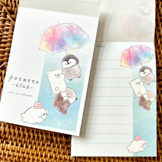 X 108677 Fuwa Fuwa Mini Notepad-DISCONTINUED