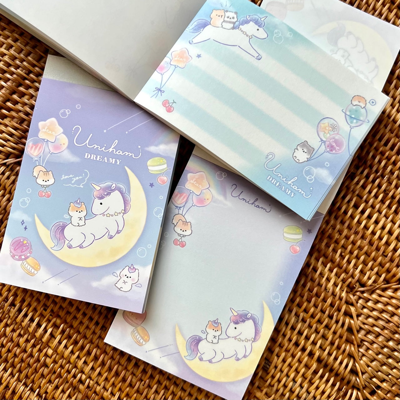 X 109435 Dreamy Unicorn Mini Notepad-DISCONTINUED