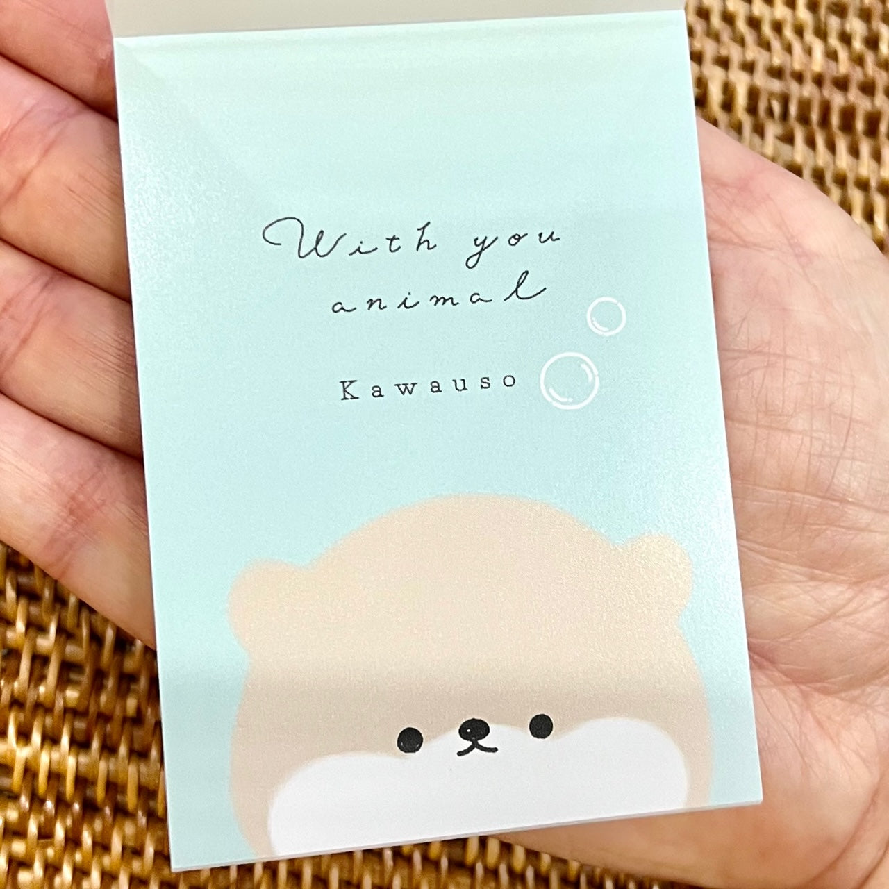 X 207550 Otter Mini Notepad-DISCONTINUED