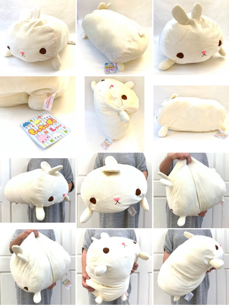 X 63280 MARSHMALLOW PILLOW-RABBIT PLUSH-DISCONTINUED