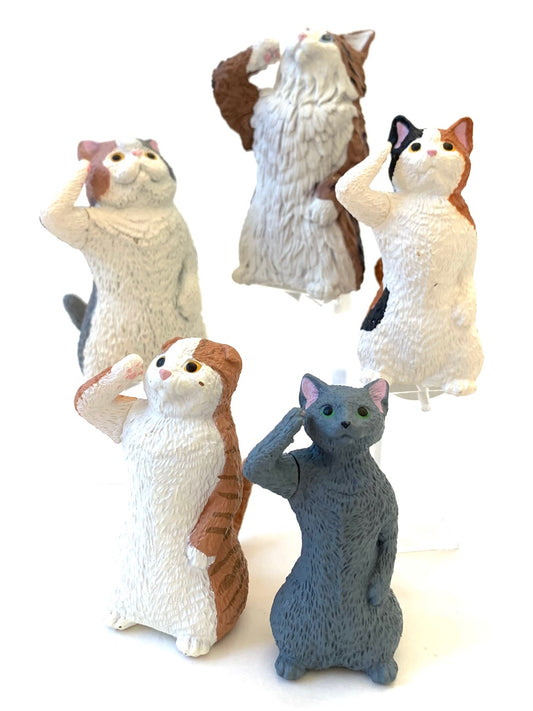 70902 Saluting Cat Figurines Capsule-5