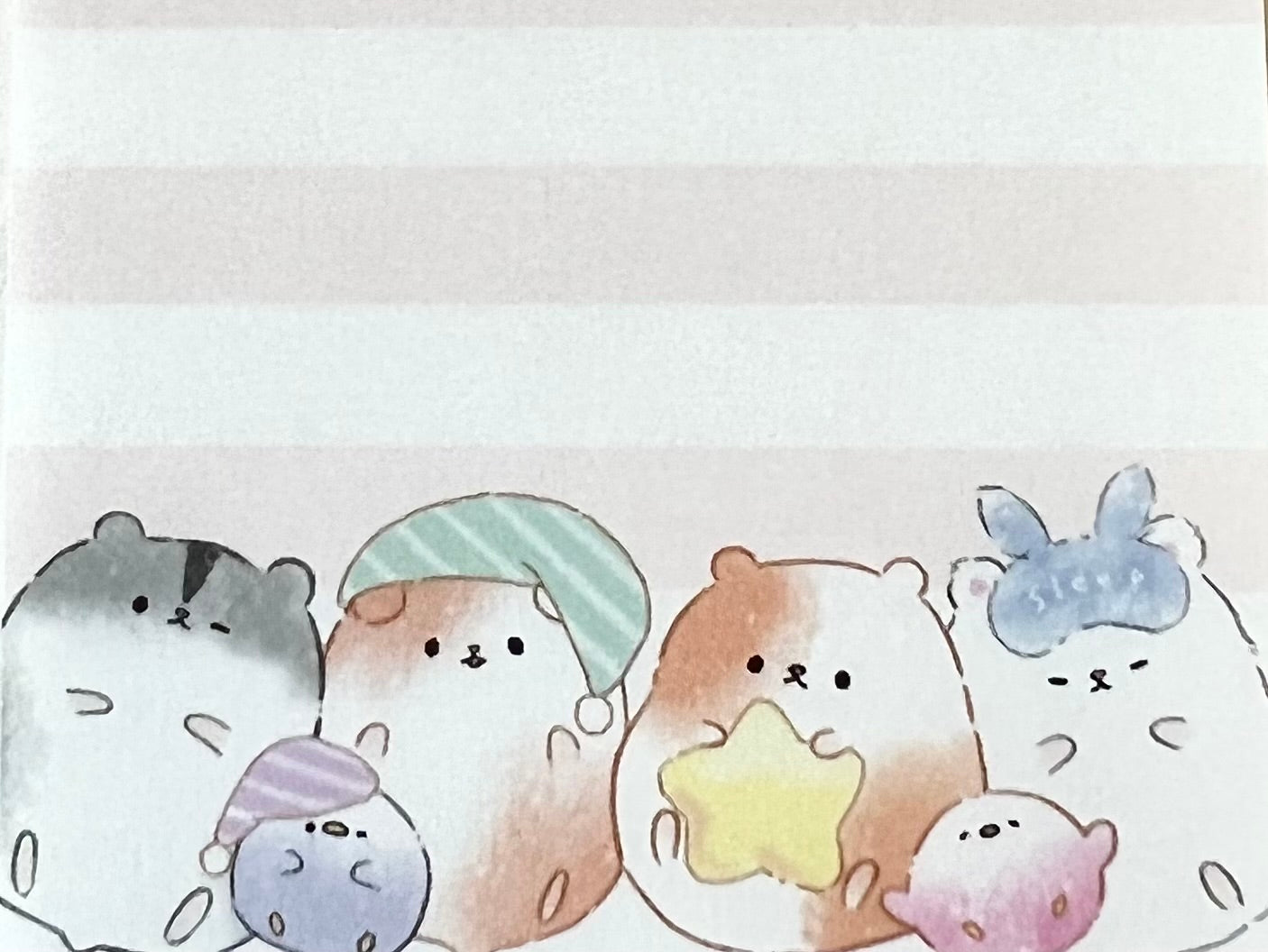 X 105073 Funny Hamster Mini Notepad-DISCONTINUED