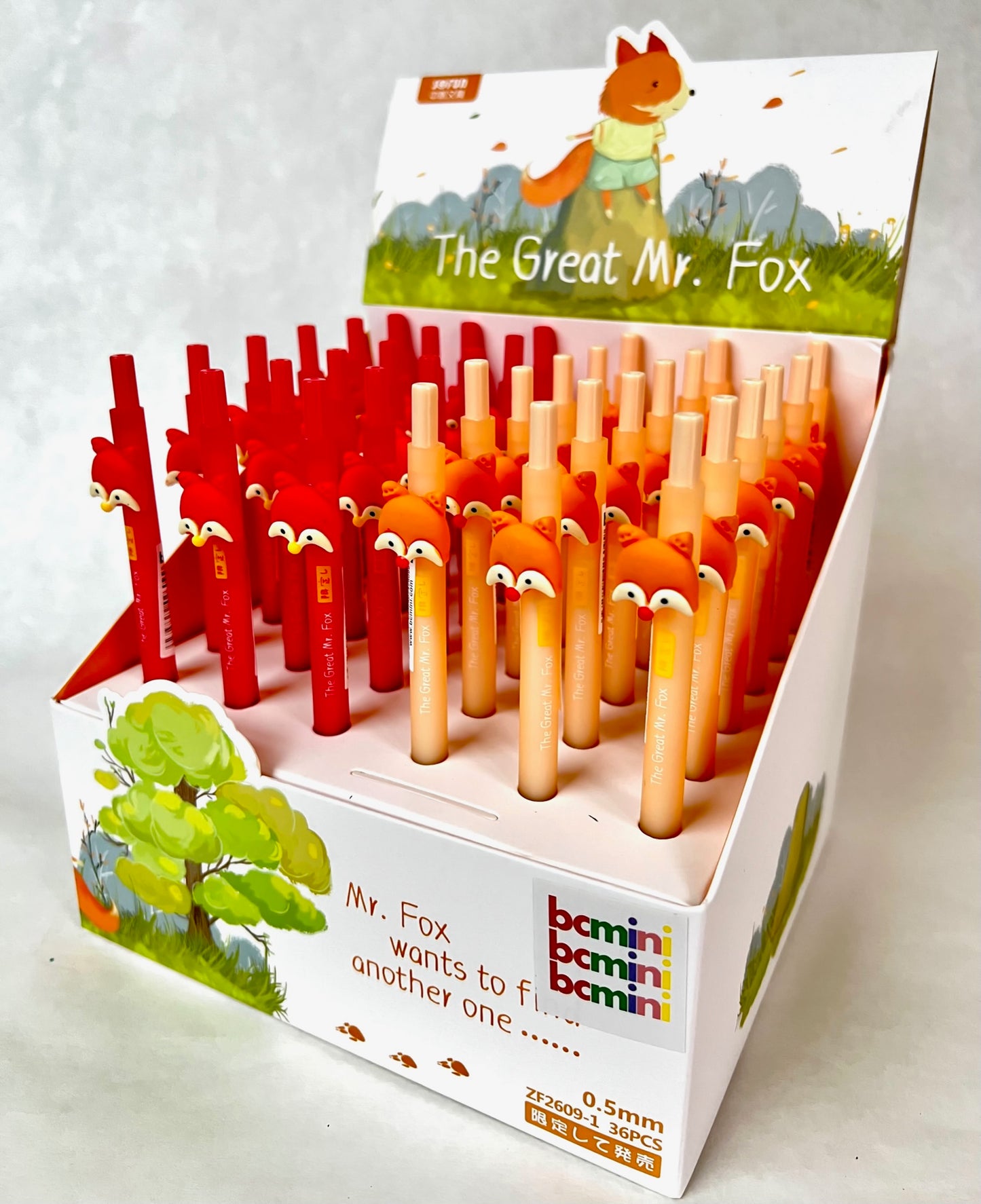 X 22531 FOX RETRACTABLE GEL PEN-DISCONTINUED