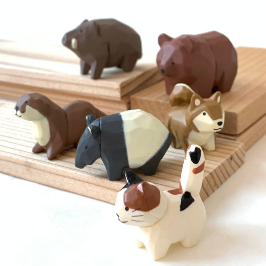 X 70920 Carved Animals Figurines Capsule-DISCONTINUED