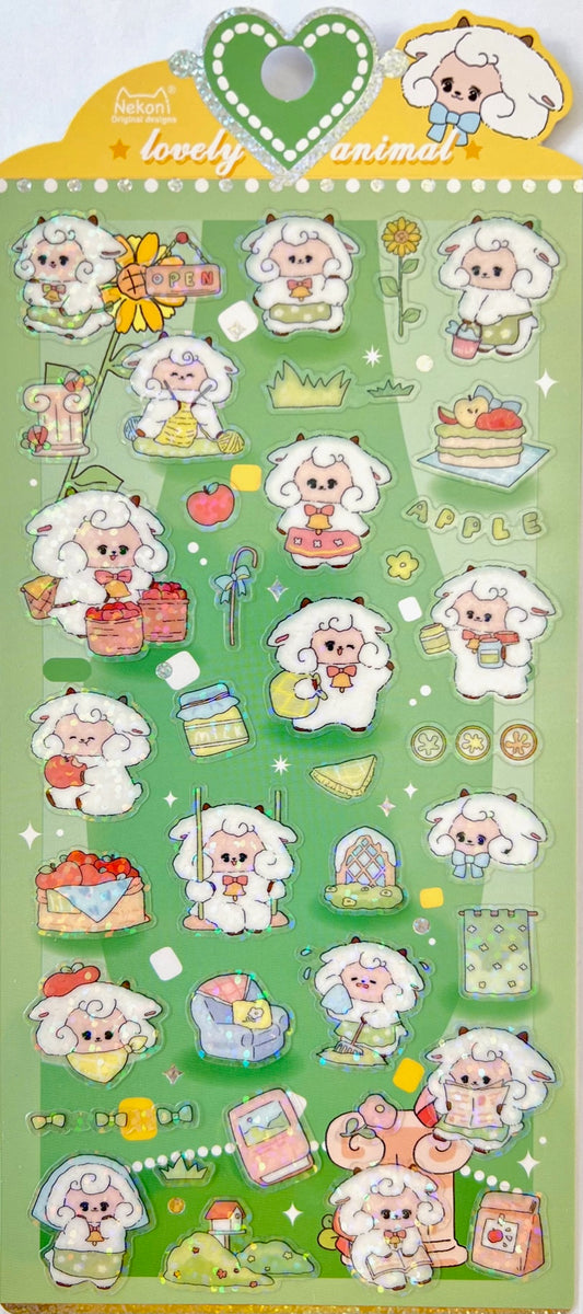 51018 SHEEP PARTY STICKERS-10