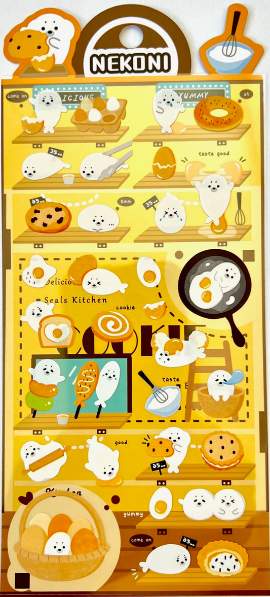 X 51077 SEAL BAKERY STICKERS-DISCONTINUED
