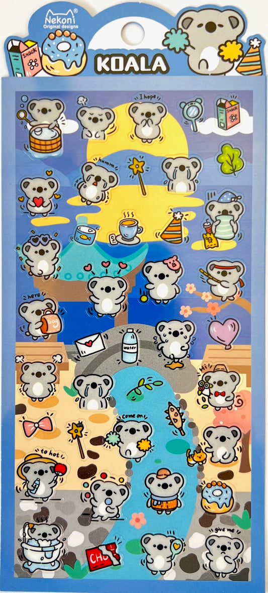 51117 KOALA PARTY STICKERS-10