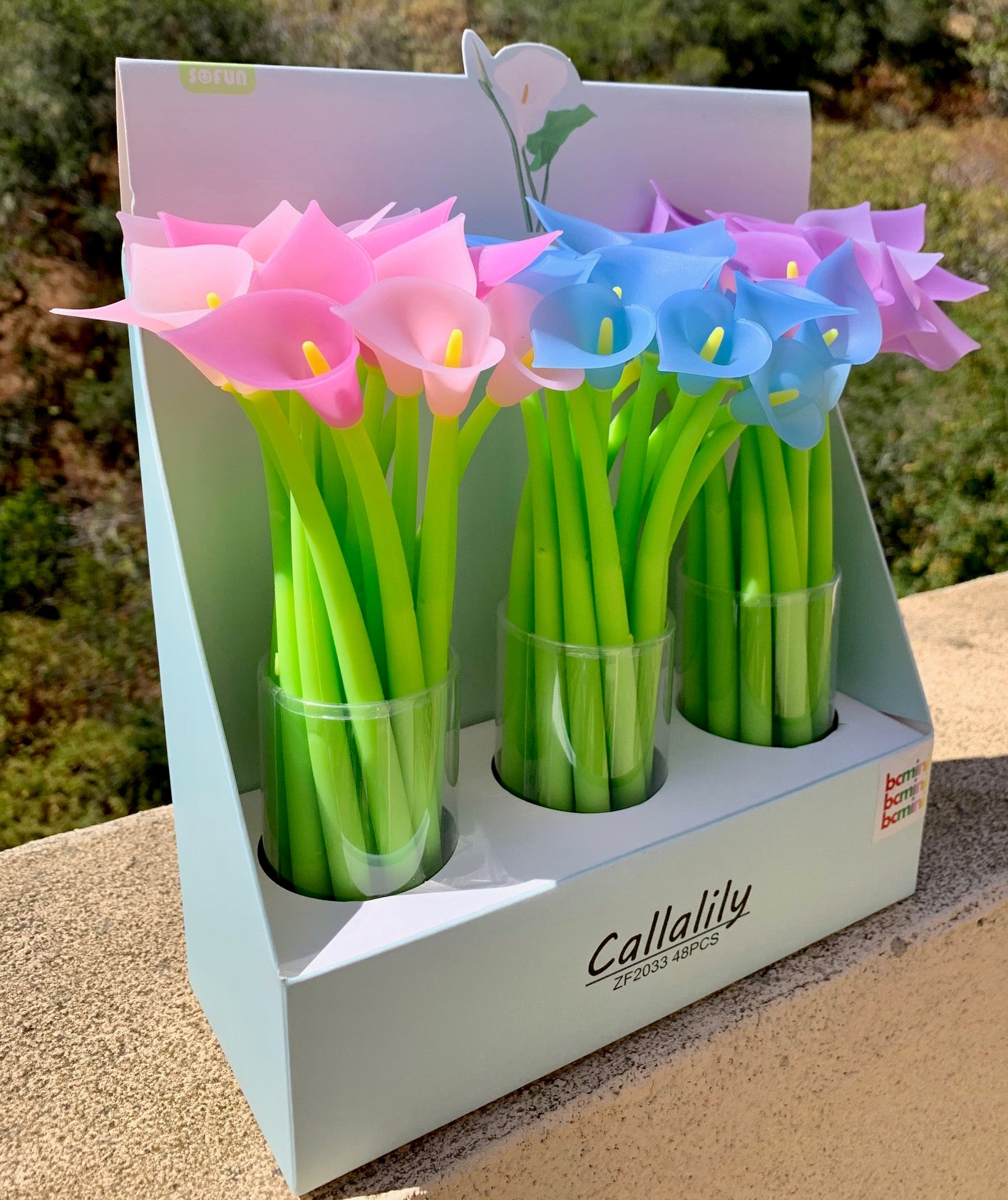 22412 LILY FLOWER GEL PEN-48