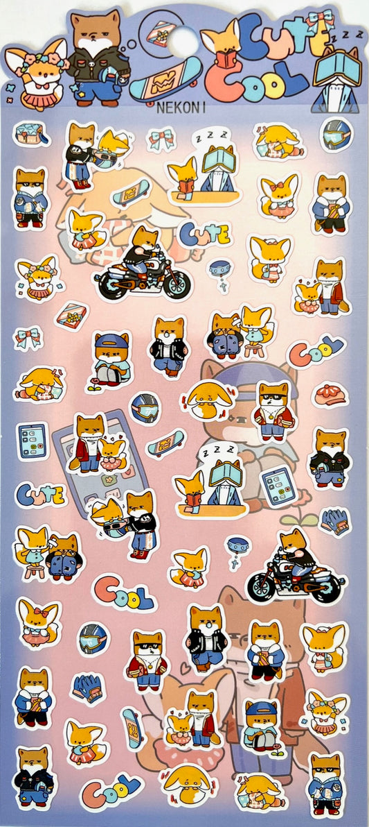 51121 COOL ANIMAL STICKERS-10