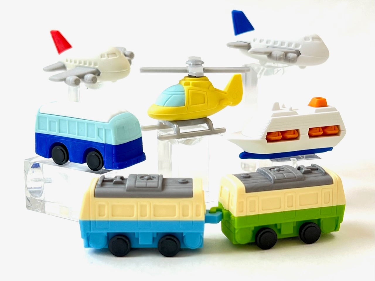 38136 AIRPLANE, HELICOPTER & CRUISE SHIP ERASERS-60