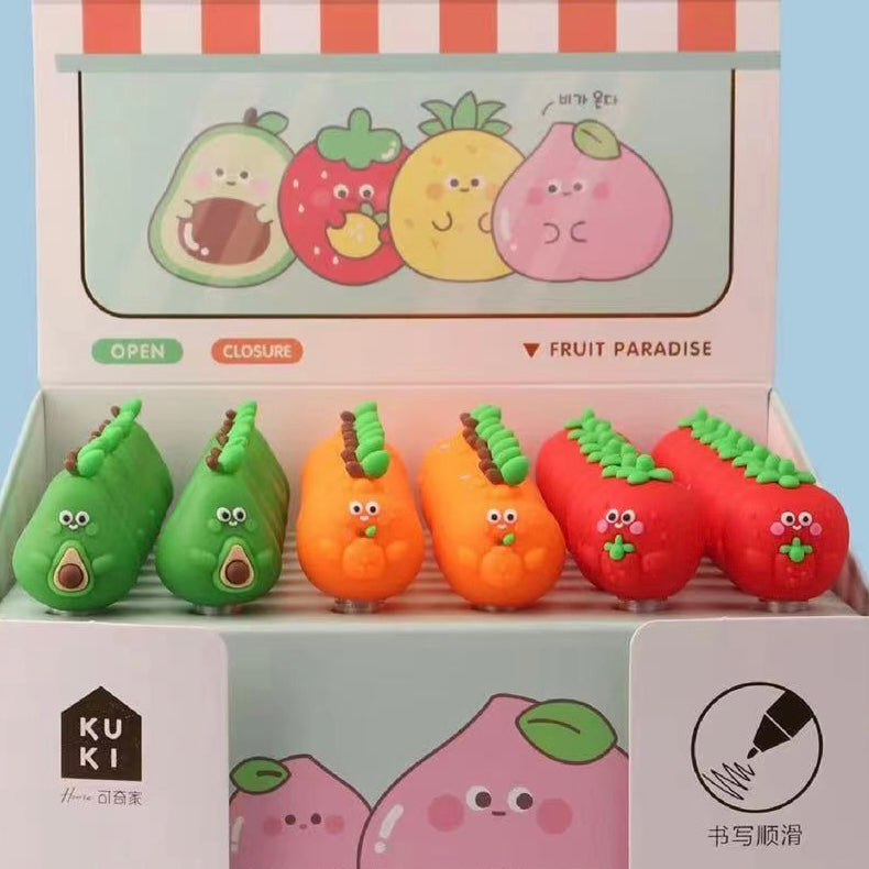 22495 FRUIT BUDDIES GEL PEN-48