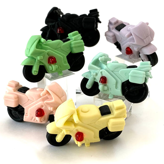 X 380151 MOTORCYCLE ERASERS-DISCONTINUED