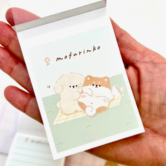 111690 Puppy Picnic Mini Notepad-10