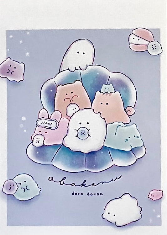 X 107754 Obake Suisui Mini Notepad-DISCONTINUED