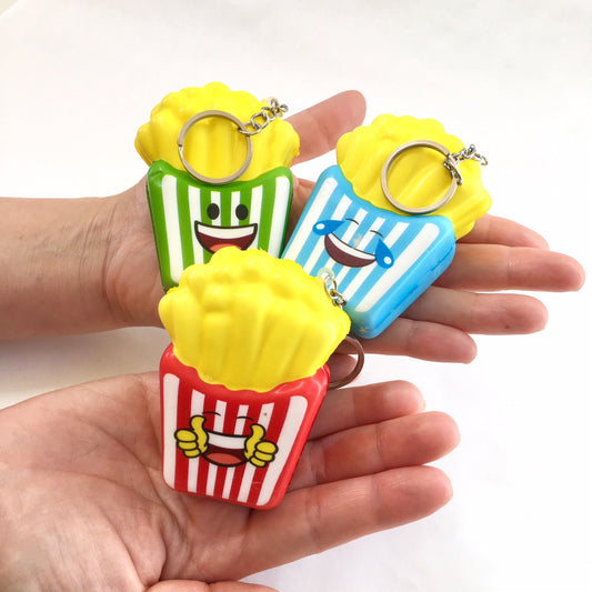 X 83320 FRY KEY RING SQUISHY-slow soft-DISCONTINUED