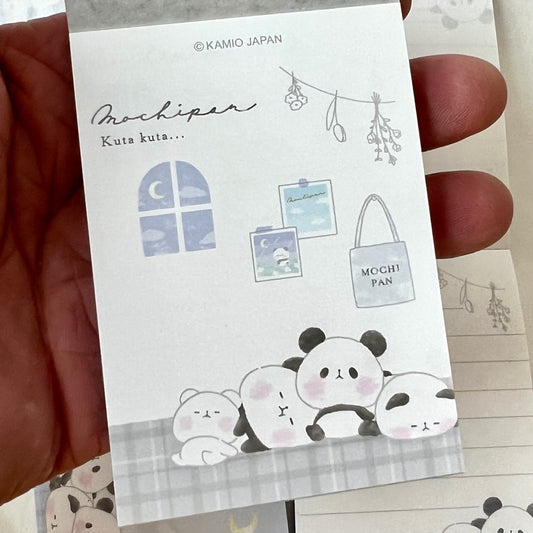 208547 Panda Kutakuta Mini Notepad-10