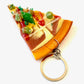X 83045 PIZZA KEYCHAIN-DISCONTINUED