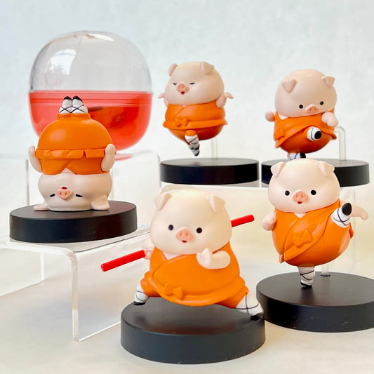 X 70239 Kung Fu Pig Figurine Capsule-DISCONTINUED