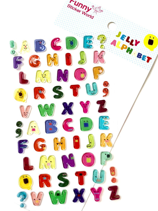 37252 ALPHABETS GEL STICKERS-12