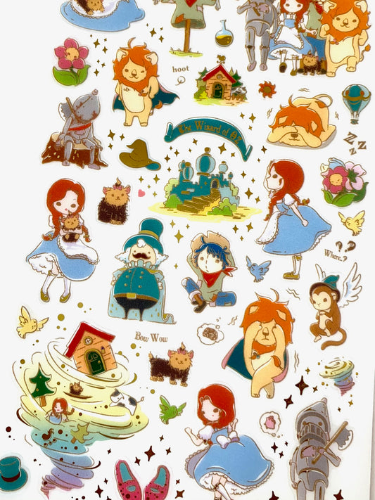 41570 WIZARD OF OZ PVC Sticker-12