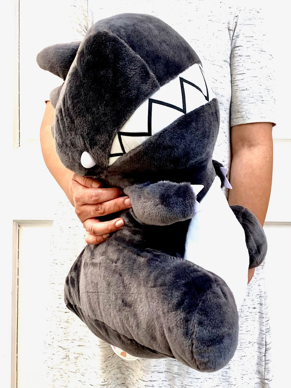 X 63253 JUMBO DINOSAUR PILLOW-DISCONTINUED