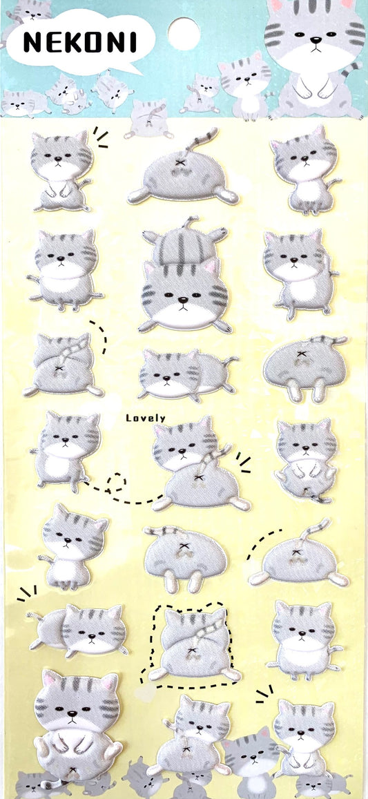 50482 CAT PUFFY STICKER-10