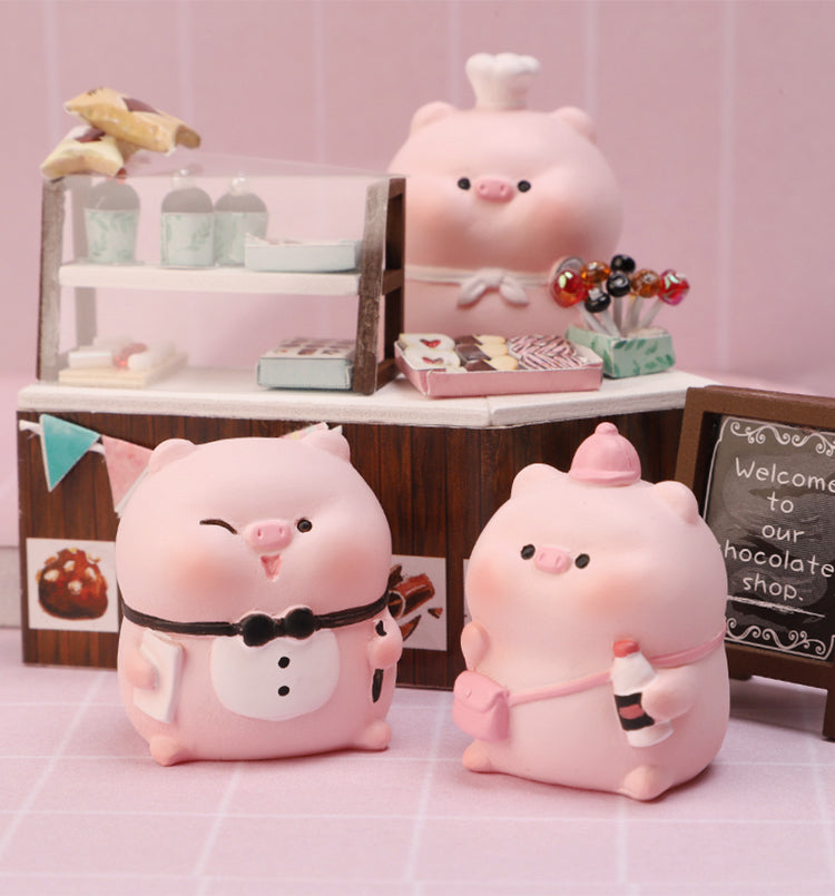 71037 Piggy Restaurant Blind Box-12