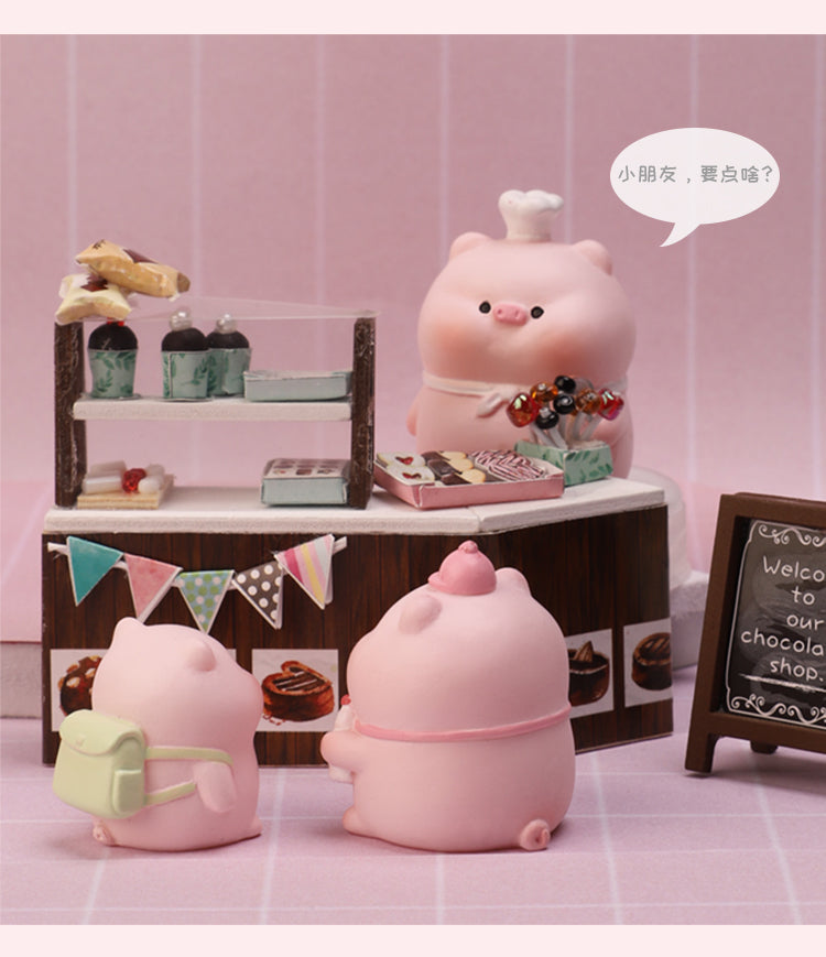 71037 Piggy Restaurant Blind Box-12