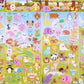 11013 Cartoon Animals Puffy Assorted Stickers-12