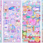 11016 Big Puffy Puffy Assorted Stickers-12