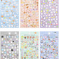 11018 Mini Puffy Assorted Stickers-12