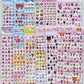 11018 Mini Puffy Assorted Stickers-12