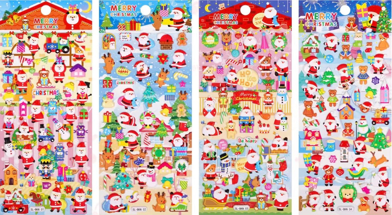 11026 Christmas Assorted Stickers-12