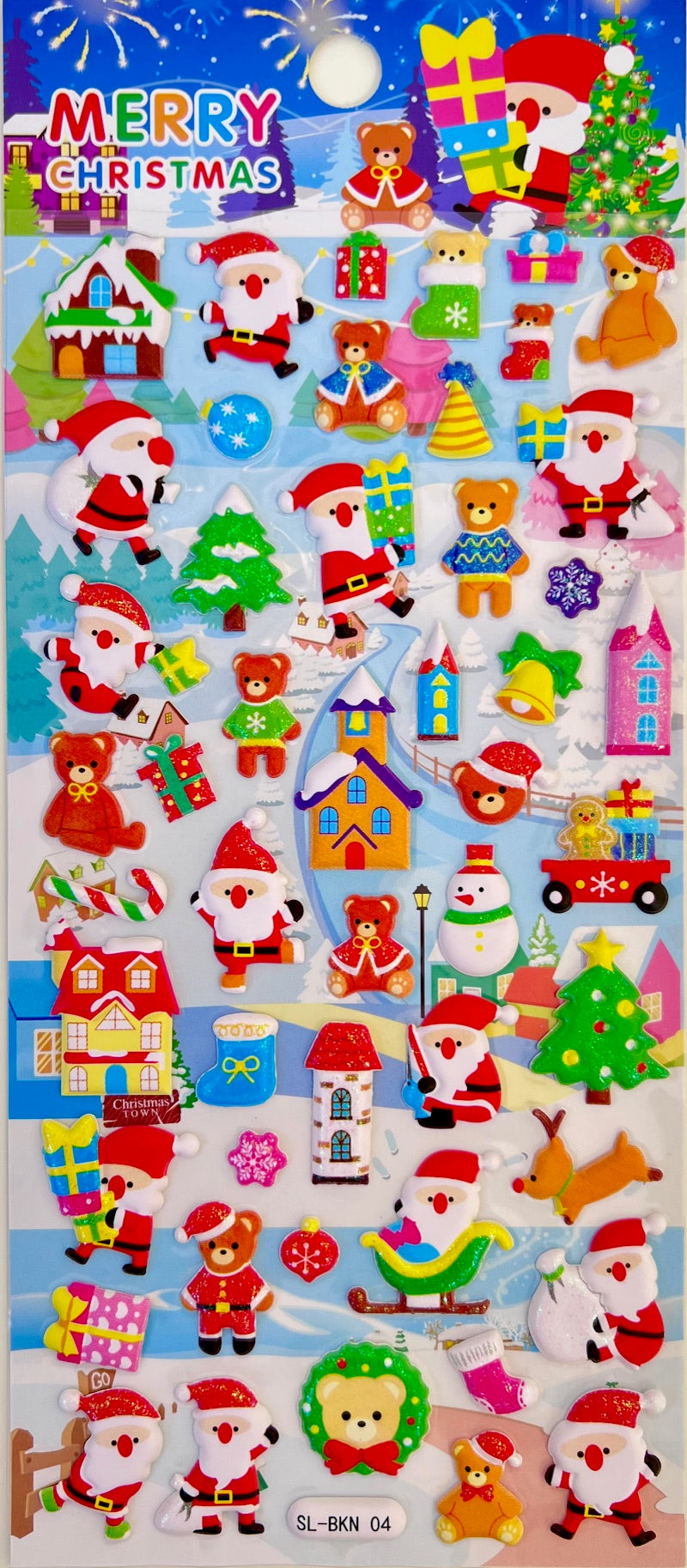 11026 Christmas Assorted Stickers-12