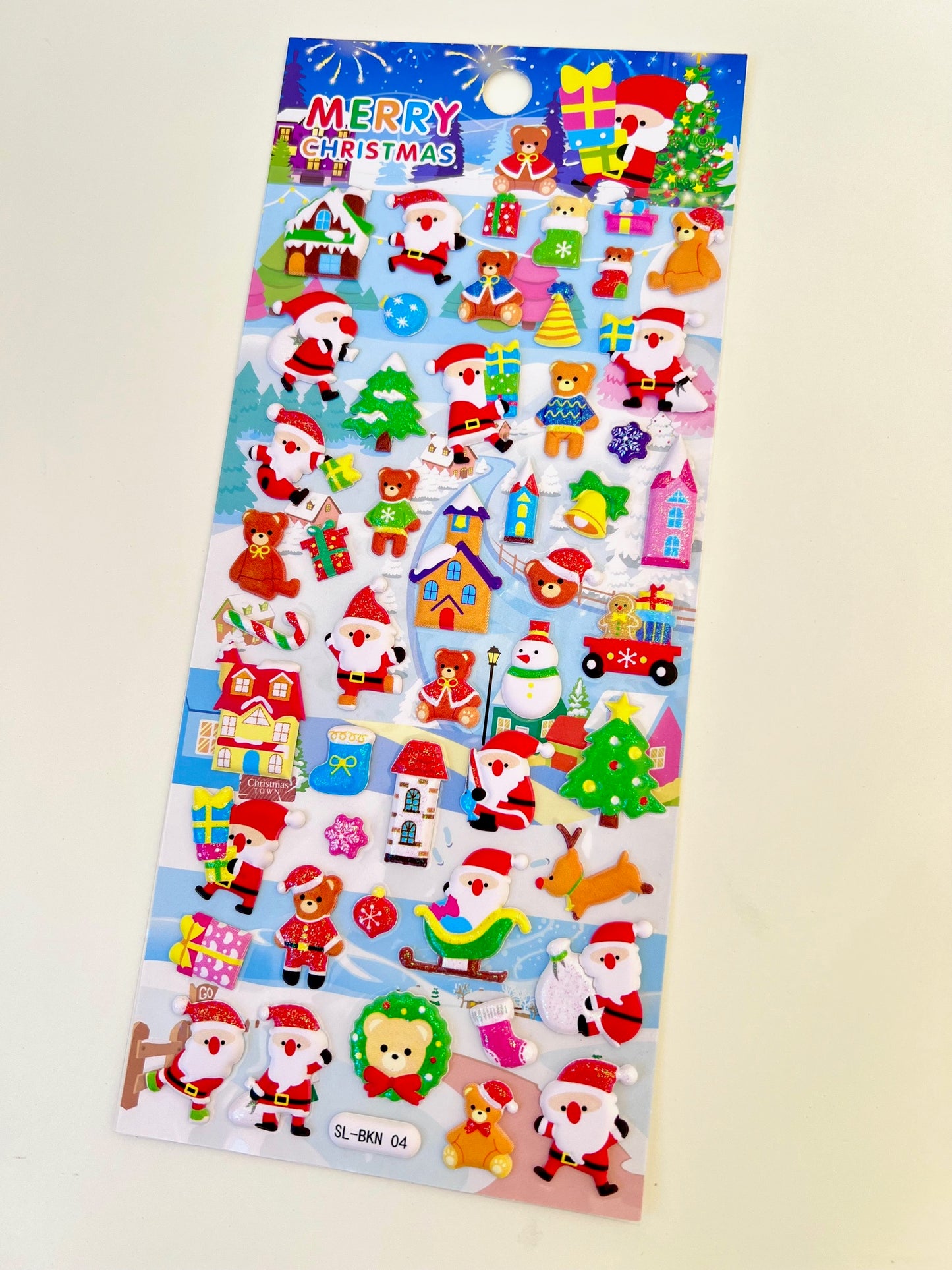 11026 Christmas Assorted Stickers-12