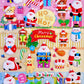 11026 Christmas Assorted Stickers-12