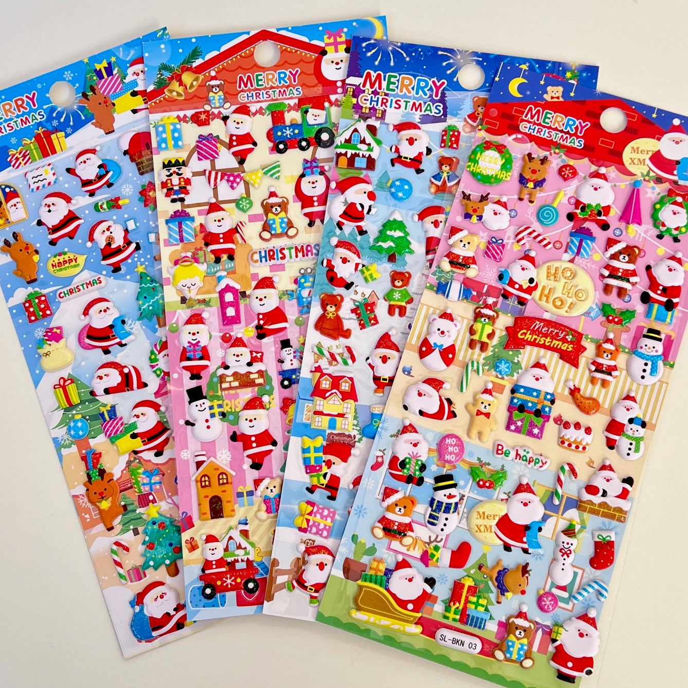 11026 Christmas Assorted Stickers-12